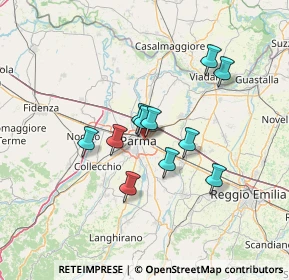 Mappa Via Lazio, 43122 Parma PR, Italia (10.60455)