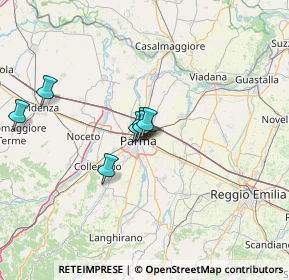 Mappa Via Lazio, 43122 Parma PR, Italia (23.16455)