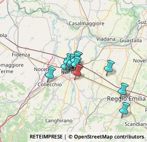 Mappa Via Lazio, 43122 Parma PR, Italia (8.16417)