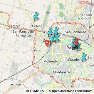 Mappa Strada Gedeone Ferrarini, 43125 Parma PR, Italia (2.06308)