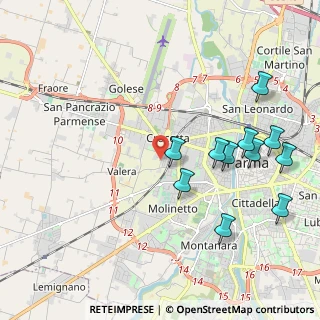 Mappa Strada Gedeone Ferrarini, 43125 Parma PR, Italia (2.28)
