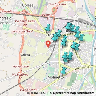 Mappa Strada Gedeone Ferrarini, 43125 Parma PR, Italia (0.9735)