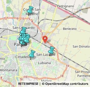 Mappa Via Beato Angelico, 43123 Parma PR, Italia (2.024)