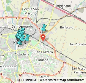 Mappa Via Beato Angelico, 43123 Parma PR, Italia (2.03455)