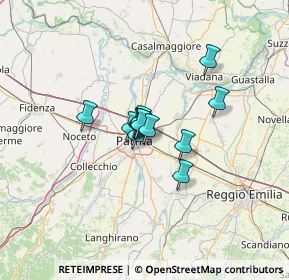 Mappa Via Beato Angelico, 43123 Parma PR, Italia (6.89615)