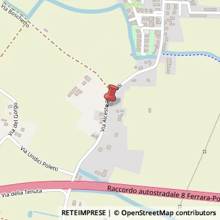 Mappa Via Alceste Ricciarelli, 72, 44124 Ferrara, Ferrara (Emilia Romagna)