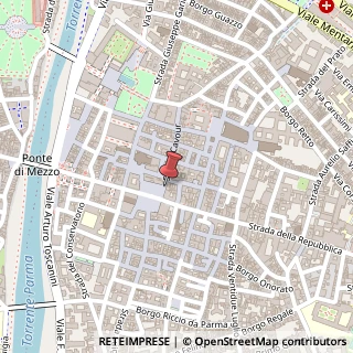 Mappa Piazza Giuseppe Garibaldi, 21, 43121 Parma, Parma (Emilia Romagna)