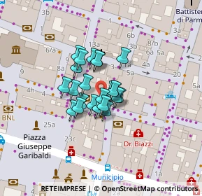 Mappa Via Vincenzo Mistrali, 43121 Parma PR, Italia (0)