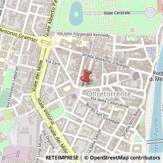 Mappa Piazza Guido Picelli, 9, 43125 Parma, Parma (Emilia Romagna)