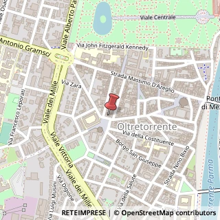 Mappa Piazza Guido Picelli, 7, 43125 Parma, Parma (Emilia Romagna)