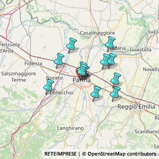 Mappa Via Imbriani, 43125 Parma PR, Italia (9.81538)