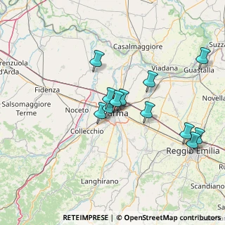 Mappa Via Imbriani, 43125 Parma PR, Italia (13.08583)