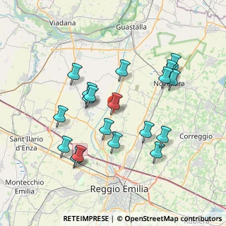 Mappa VIA ILARIA ALPI, 42023 Cadelbosco di Sopra RE, Italia (7.462)