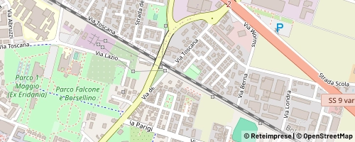 Mappa Parma
