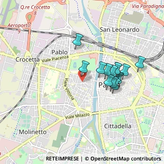 Mappa Strada Imbriani, 43125 Parma PR, Italia (0.79231)