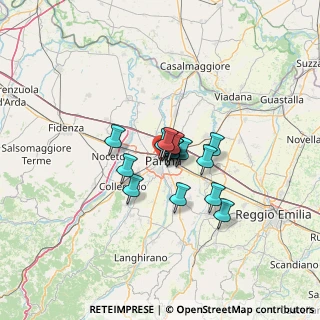 Mappa Strada Imbriani, 43125 Parma PR, Italia (6.82176)