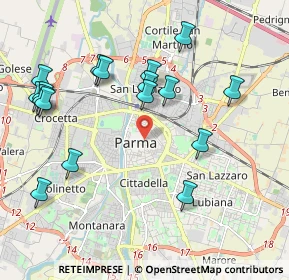 Mappa 43121 Parma PR, Italia (2.21176)