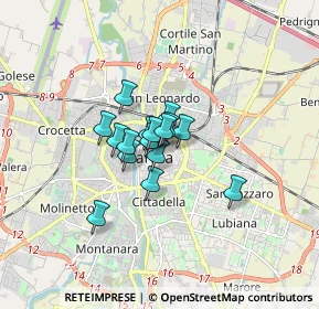 Mappa 43121 Parma PR, Italia (0.92125)