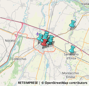 Mappa 43121 Parma PR, Italia (2.90583)