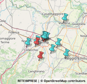 Mappa 43121 Parma PR, Italia (8.735)