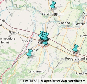 Mappa 43121 Parma PR, Italia (6.87091)