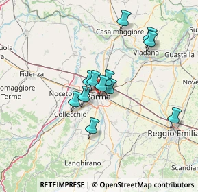 Mappa 43121 Parma PR, Italia (10.92333)