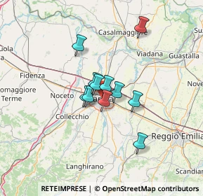 Mappa 43121 Parma PR, Italia (8.62273)