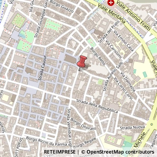 Mappa Strada Benedetto Cairoli, 23, 43121 Parma, Parma (Emilia Romagna)