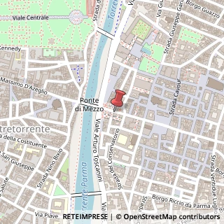 Mappa Strada Giuseppe Mazzini, 12/e, 43100 Parma, Parma (Emilia Romagna)