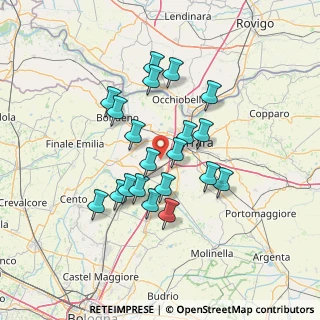 Mappa 44028 Coronella FE, Italia (12.0485)