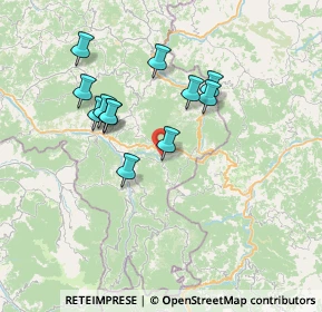 Mappa Frazione Vigomarito, 27050 Menconico PV, Italia (6.40833)