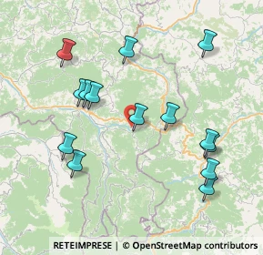 Mappa Frazione Vigomarito, 27050 Menconico PV, Italia (8.18)