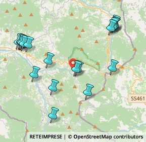 Mappa Frazione Vigomarito, 27050 Menconico PV, Italia (4.8615)