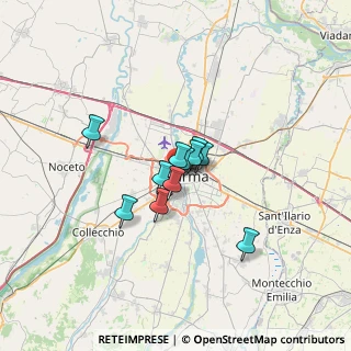 Mappa Via Spalato, 43125 Parma PR, Italia (3.92909)