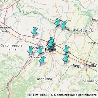 Mappa Via Spalato, 43125 Parma PR, Italia (8.54143)