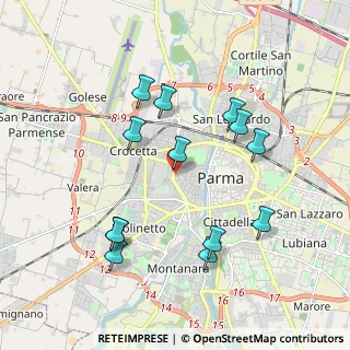 Mappa Via Spalato, 43125 Parma PR, Italia (1.94)