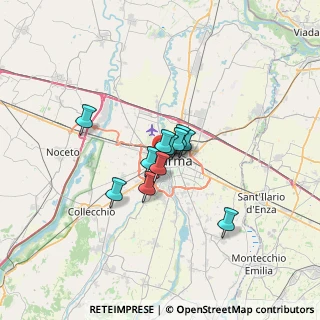 Mappa Via F. Leporati, 43125 Parma PR, Italia (3.93818)