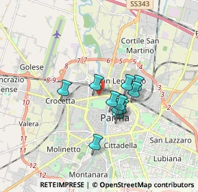 Mappa Viale Piacenza Hotel Duparc, 43126 Parma PR, Italia (1.21455)