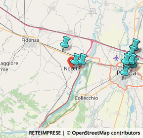 Mappa 43015 Noceto PR, Italia (9.75727)