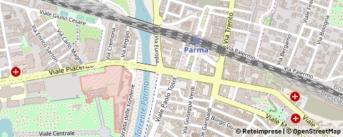 Mappa Parma