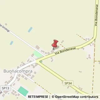 Mappa Via Bondenese, 135/1, 44041 Cento, Ferrara (Emilia Romagna)