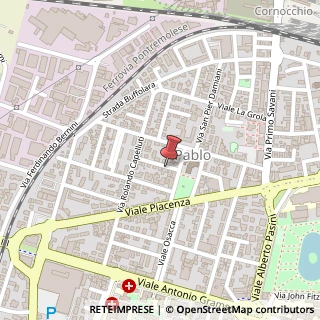 Mappa Via Bruno Bucci, 6, 43126 Parma, Parma (Emilia Romagna)