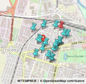 Mappa Via Bruno Bucci, 43126 Parma PR, Italia (0.346)