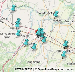 Mappa Via Bruno Bucci, 43126 Parma PR, Italia (15.102)