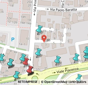 Mappa Via Giuseppe Drugman, 43126 Parma PR, Italia (0.09259)