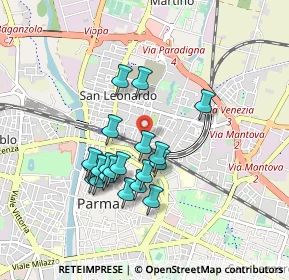 Mappa Via Palermo, 43122 Parma PR, Italia (0.781)