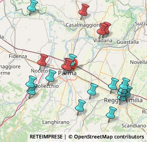 Mappa Via Mantova, 43120 Parma PR, Italia (18.3755)