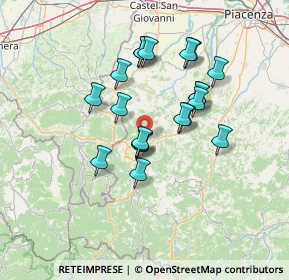 Mappa Str. di Formaggiara, 29022 Bobbio PC, Italia (11.8965)