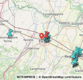 Mappa Via Gian Lorenzo Bernini, 43126 Parma PR, Italia (21.63769)