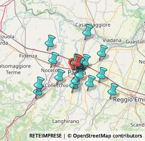 Mappa Via Gian Lorenzo Bernini, 43126 Parma PR, Italia (9.23842)